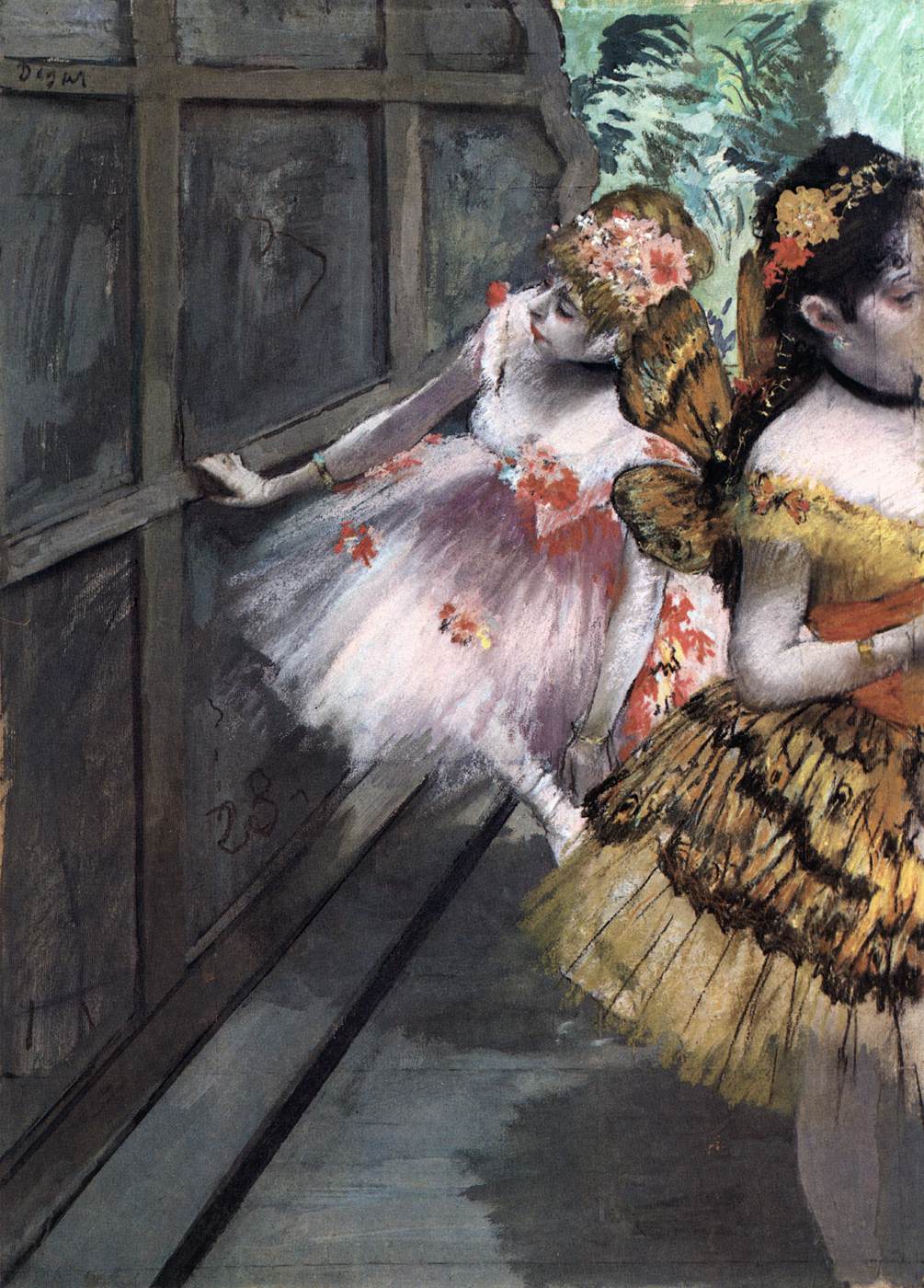 Dancers in the Wings by DEGAS, Edgar