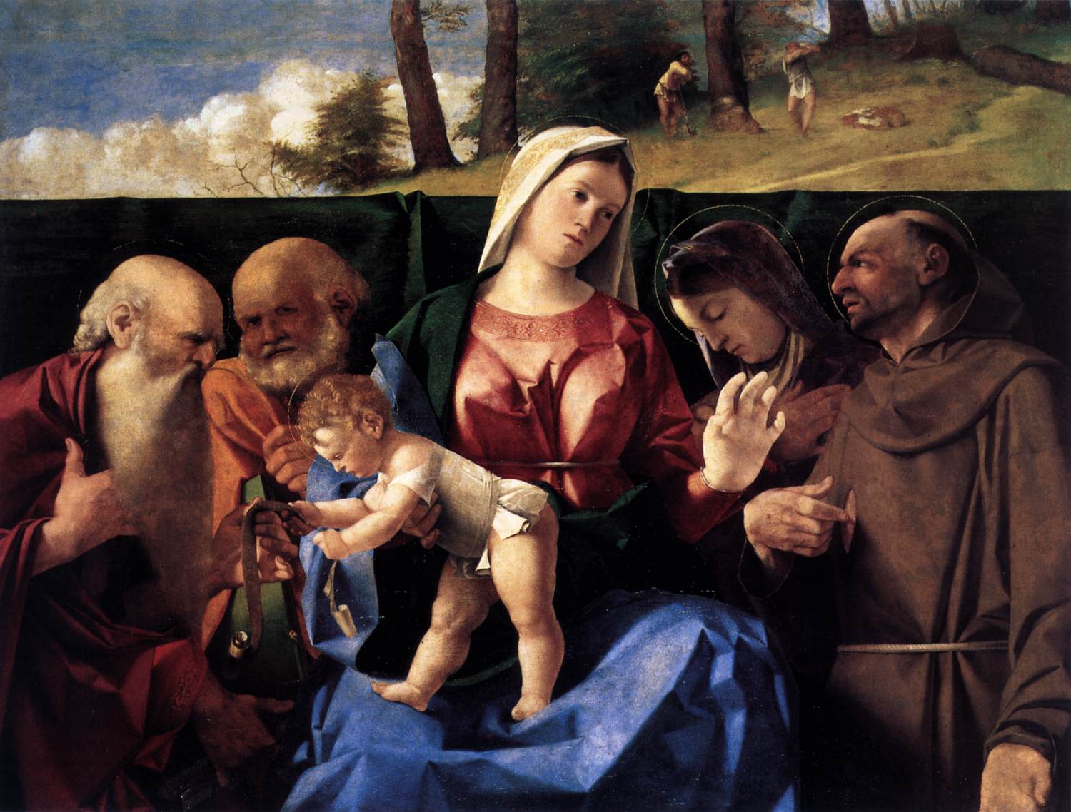 Madonna and Child with Saints by