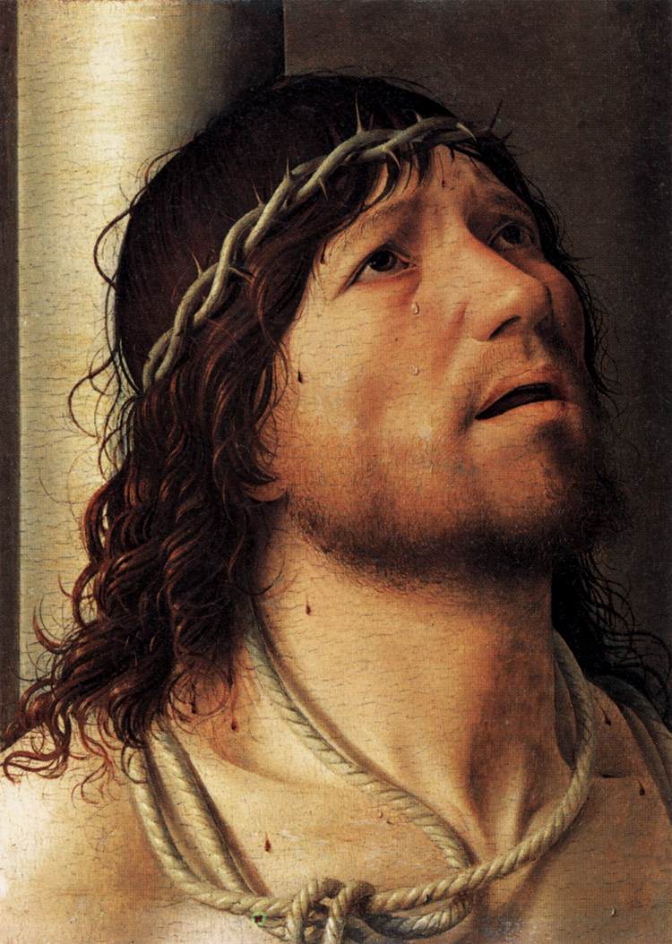 Christ at the Column by ANTONELLO da Messina