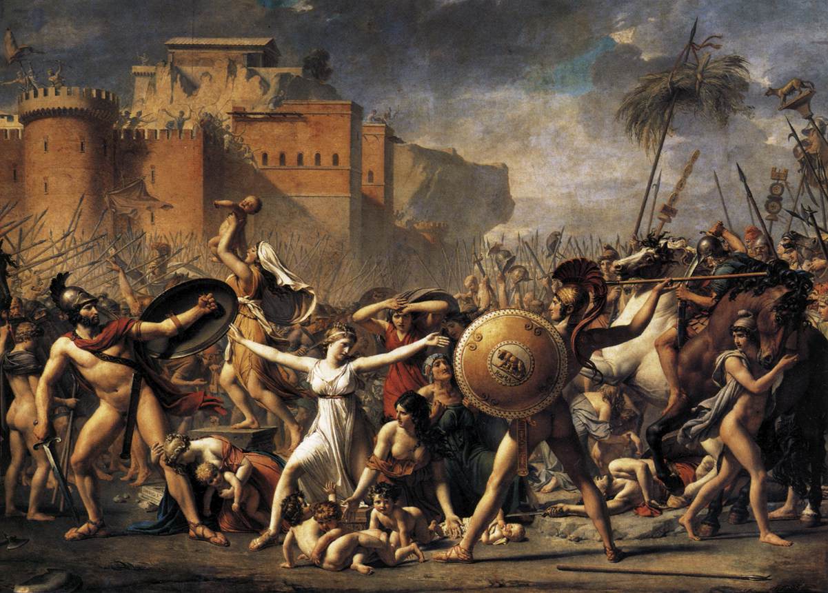 The Intervention of the Sabine Women by