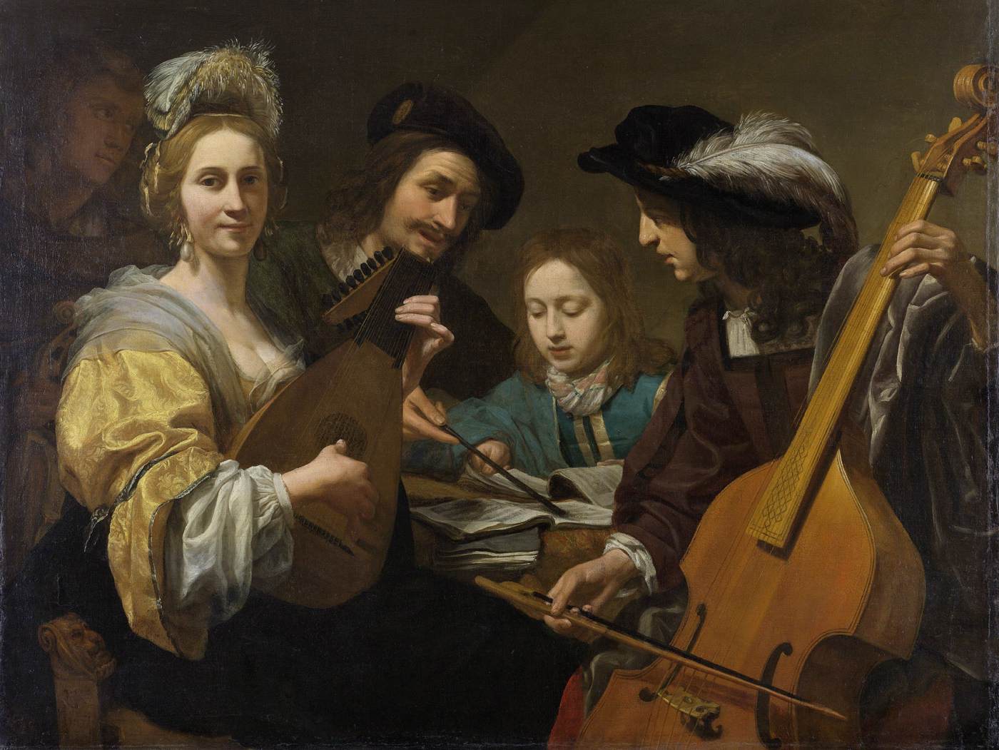 A Musical Party by KUIJL, Gerard van