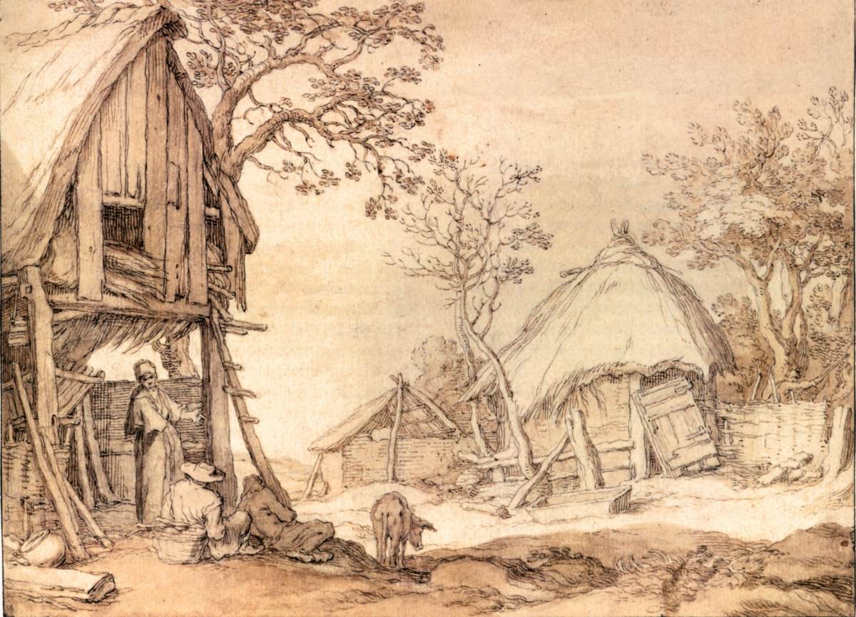 Farmyard by BLOEMAERT, Abraham