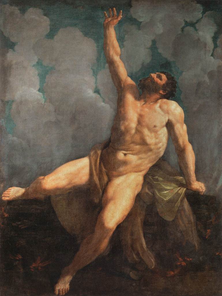 Hercules on the Pyre by RENI, Guido