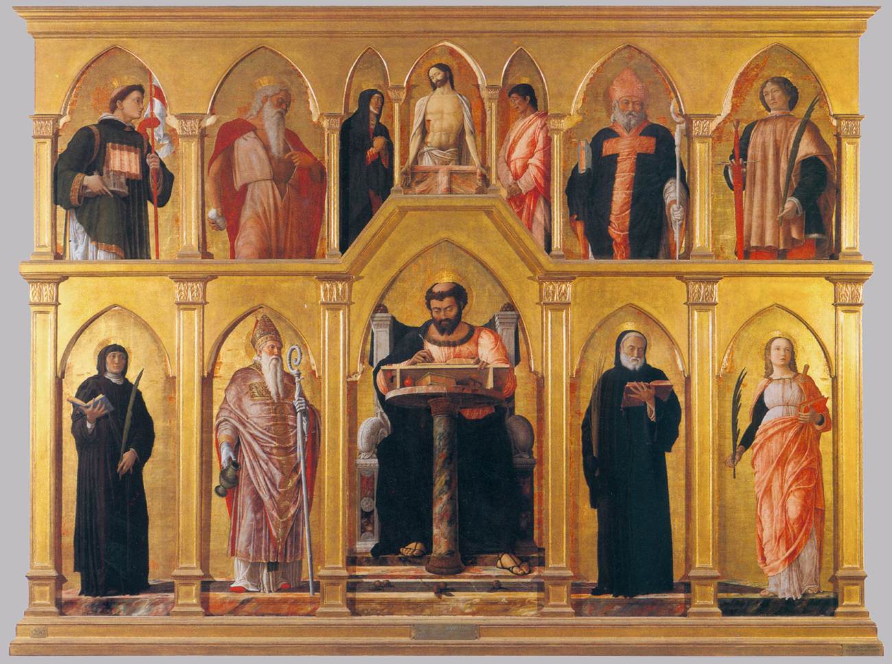 San Luca Polyptych by MANTEGNA, Andrea