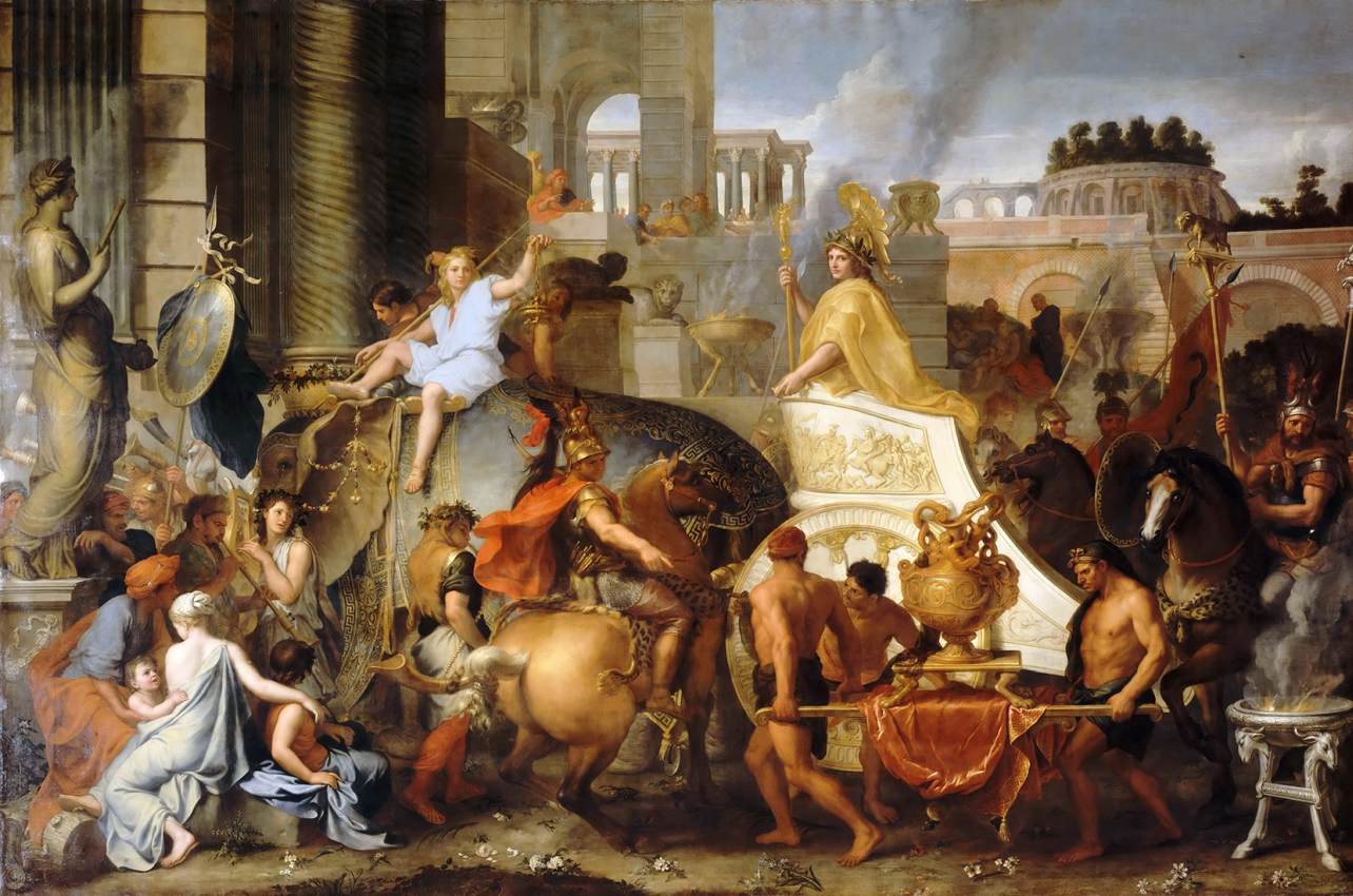 Alexander Entering Babylon, or The Triumph of Alexander by