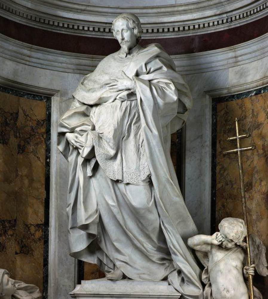 Monument to Cardinal Neri Corsini (detail) by MAINI, Giovanni Battista