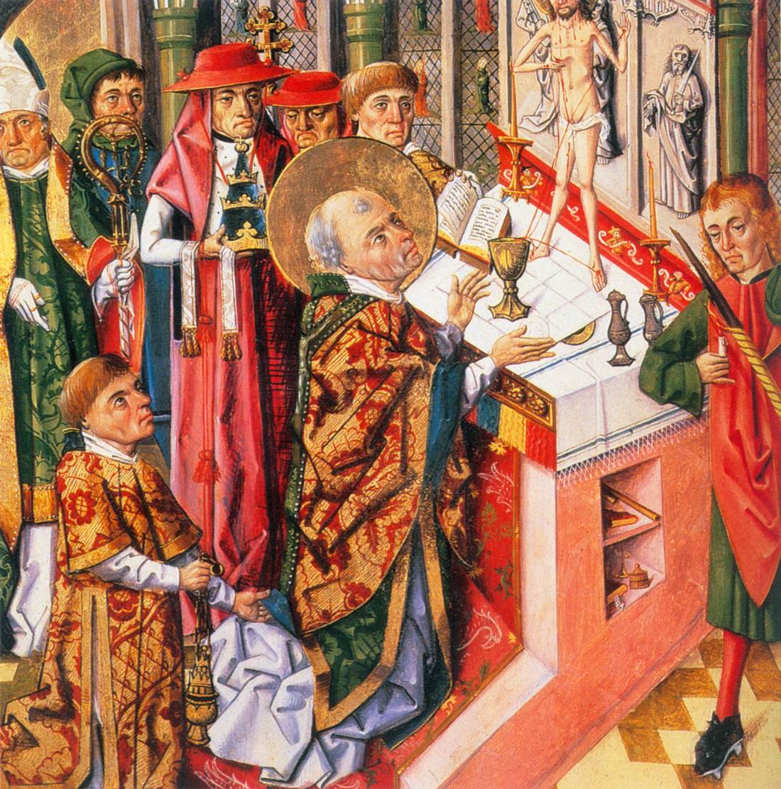 Mass of St Gregory by