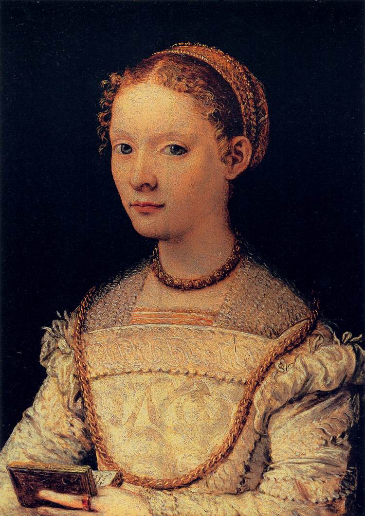 Portrait of Elena Gaddi Quaratesi by SAN FRIANO, Maso da