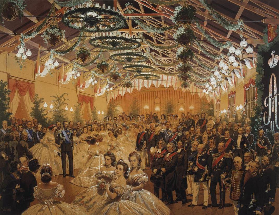 Ball in Honour of Alexander II by ZICHY, Mihály