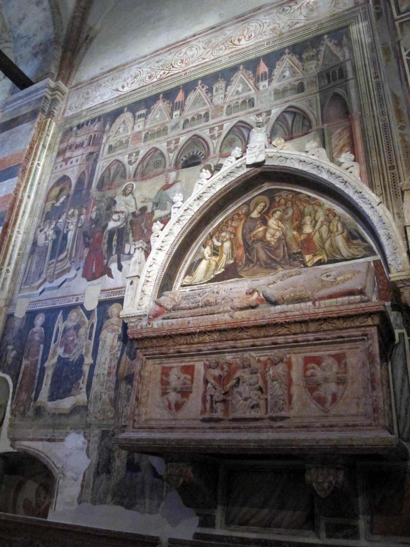 Tomb of Federico Cavalli by MARTINO DA VERONA