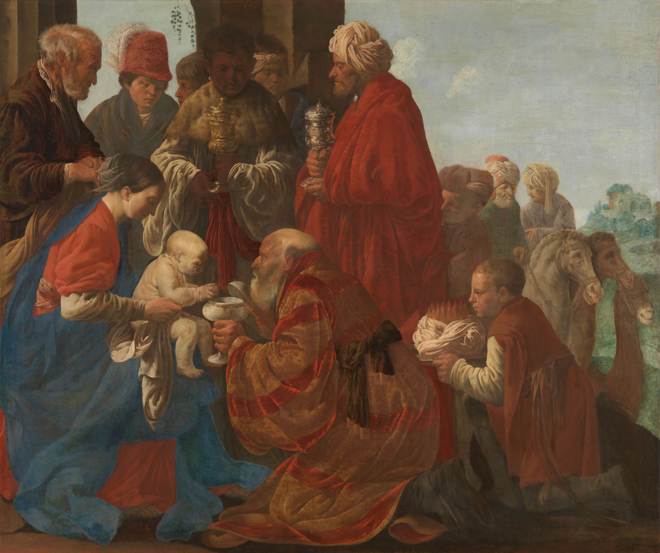 The Adoration of the Magi by TERBRUGGHEN, Hendrick