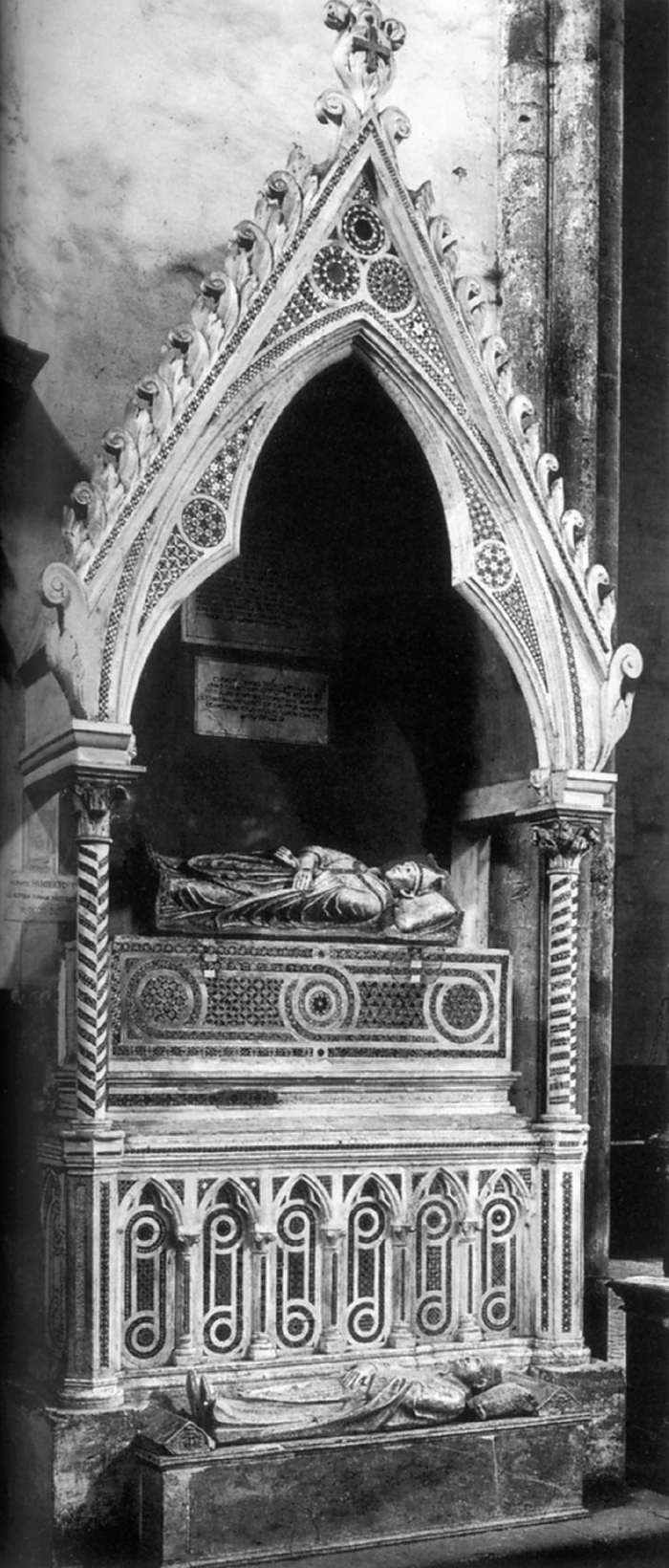 Tomb of Pope Clement IV by ODERISI, Pietro