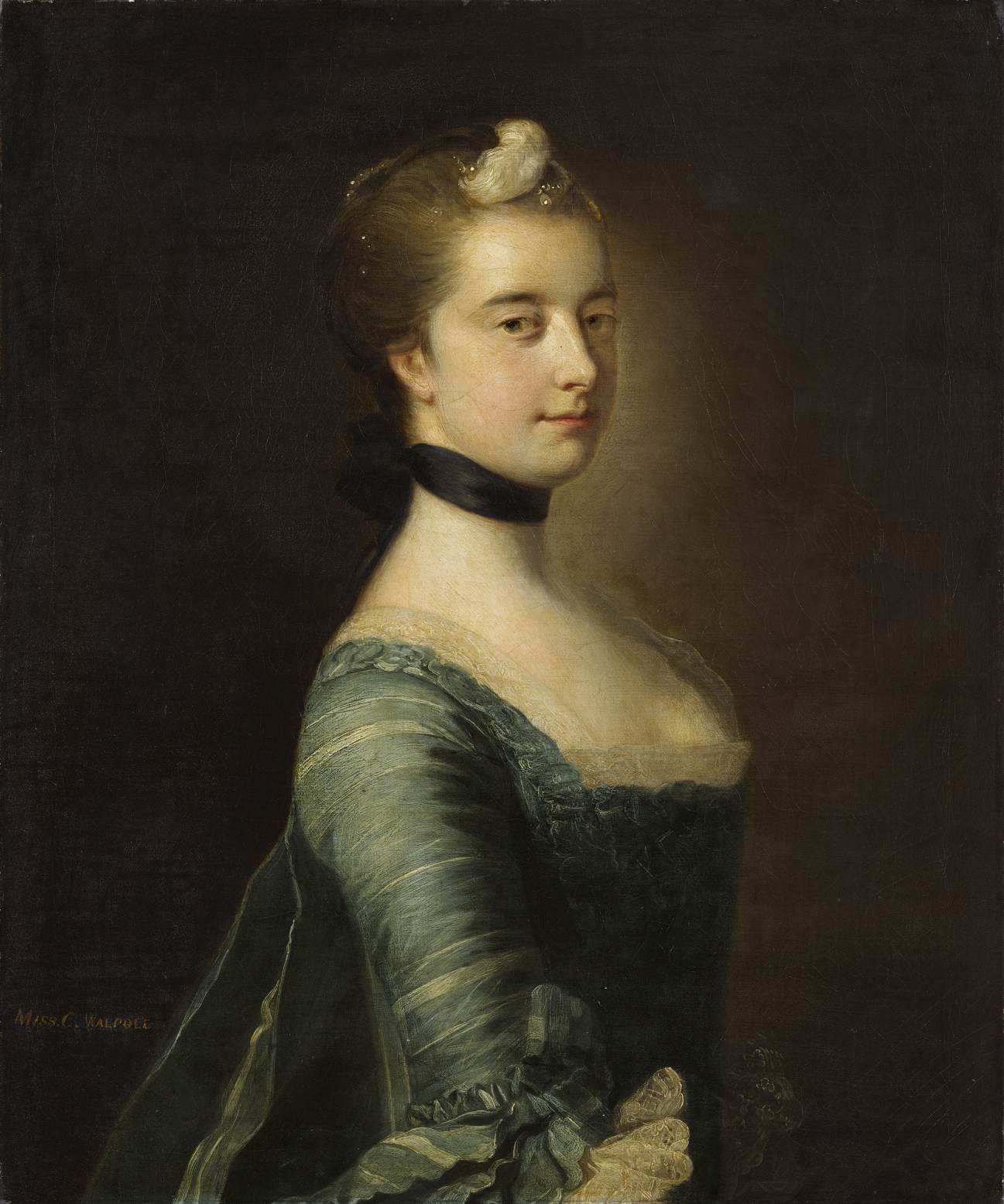 Laura Louisa Walpole by COTES, Francis