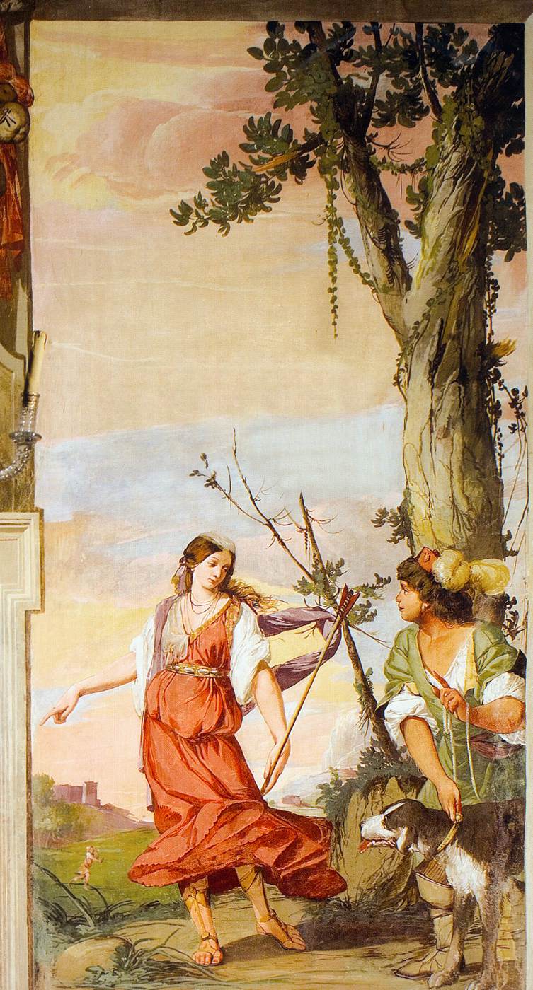 Wounding of Dorinda, Mistaken by the Shepherd Silvio for One of His Prey by