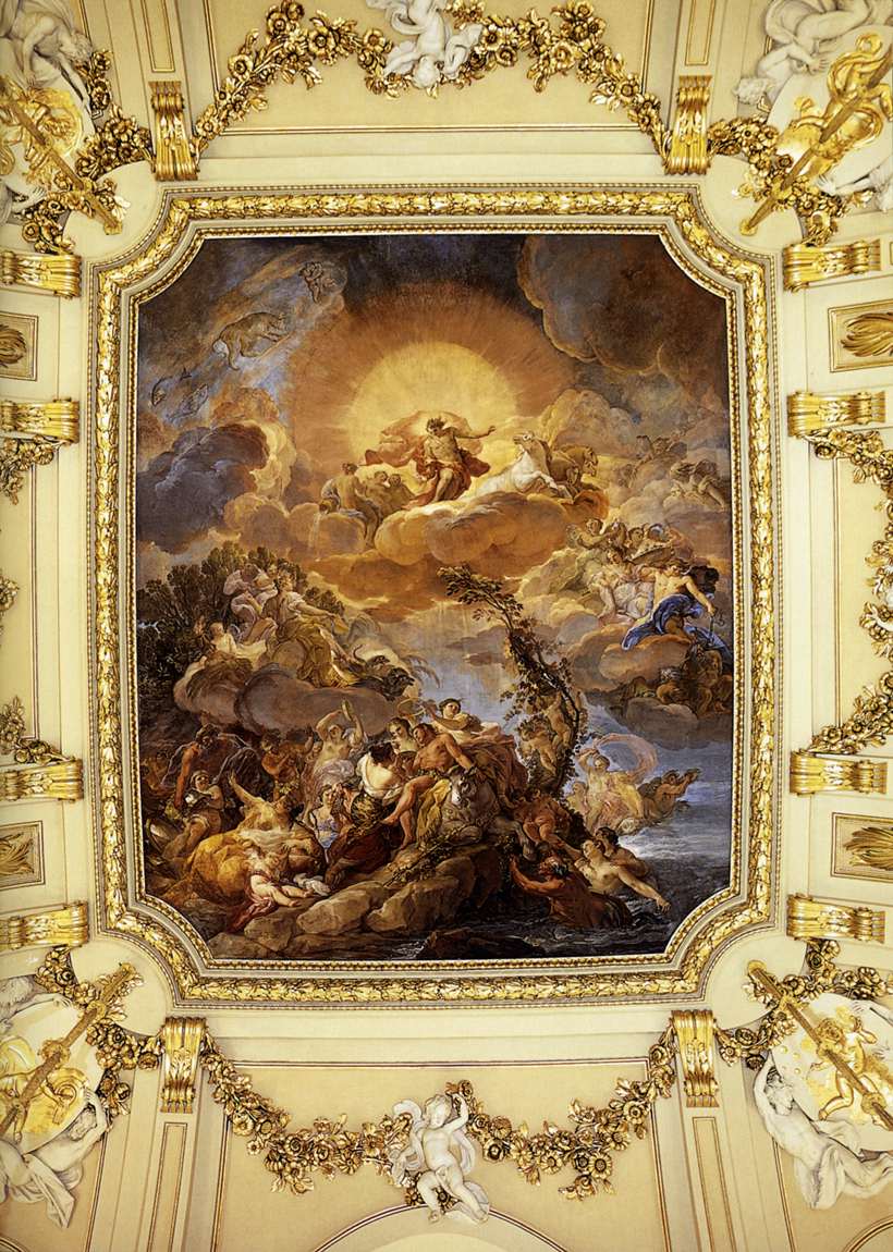 The Birth of the Sun and the Triumph of Bacchus by GIAQUINTO, Corrado