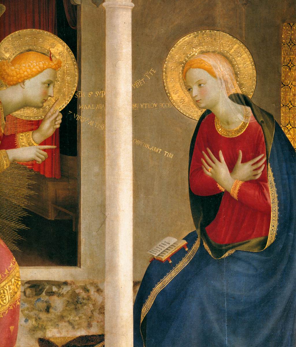 Annunciation (detail) by