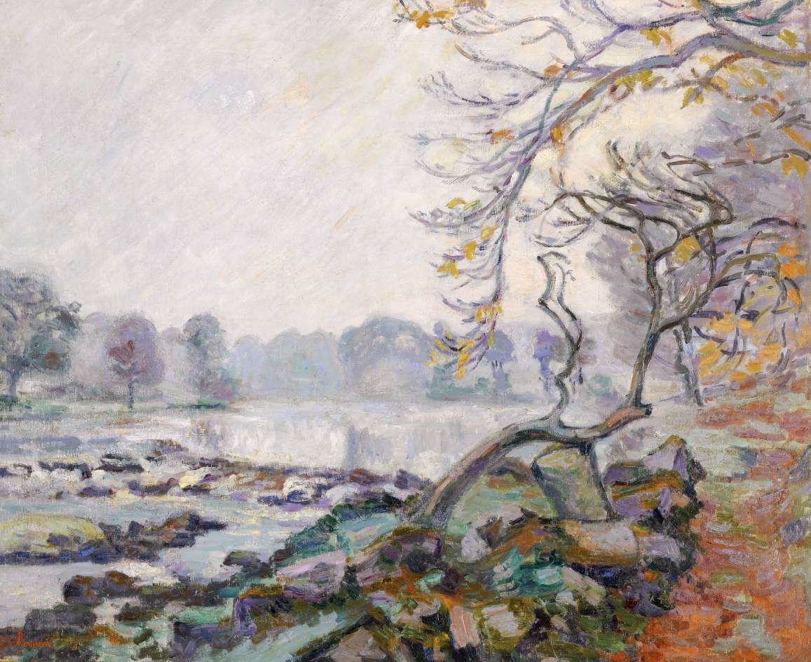 The Barrage of Genetin, Crozant by GUILLAUMIN, Armand