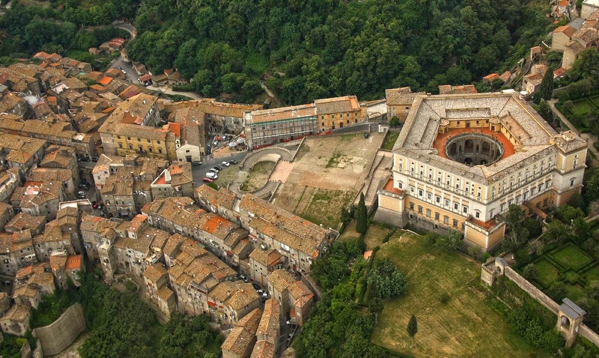 Aerial view by VIGNOLA, Giacomo da