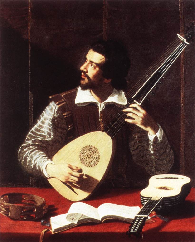 The Theorbo Player by