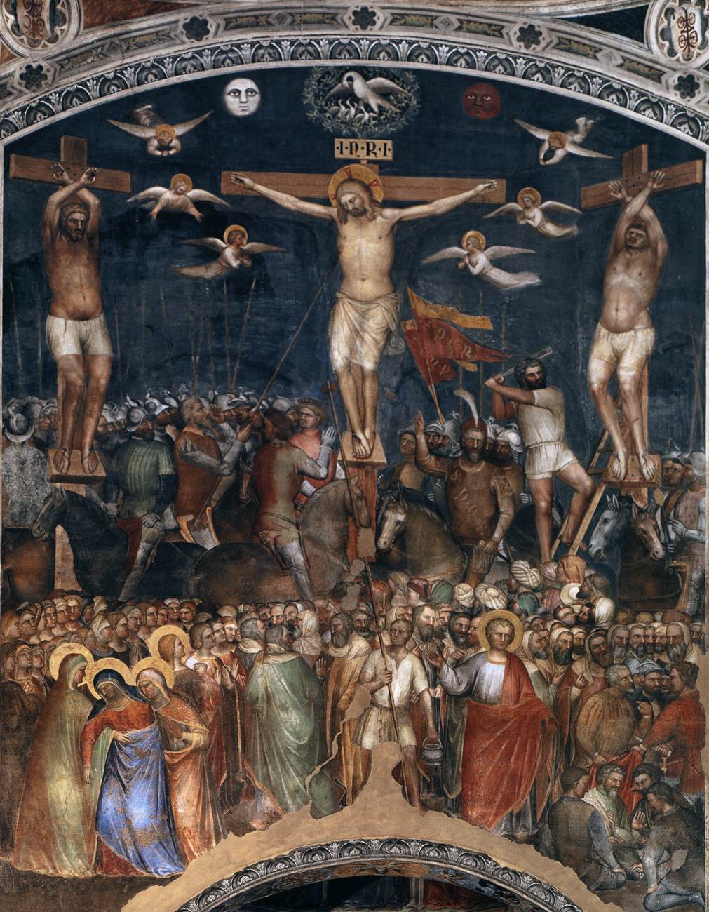 The Crucifixion by GIUSTO de' Menabuoi