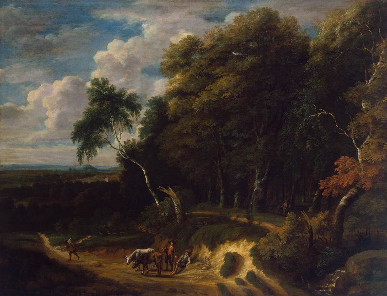 Landscape with a Herd by ARTHOIS, Jacques d'