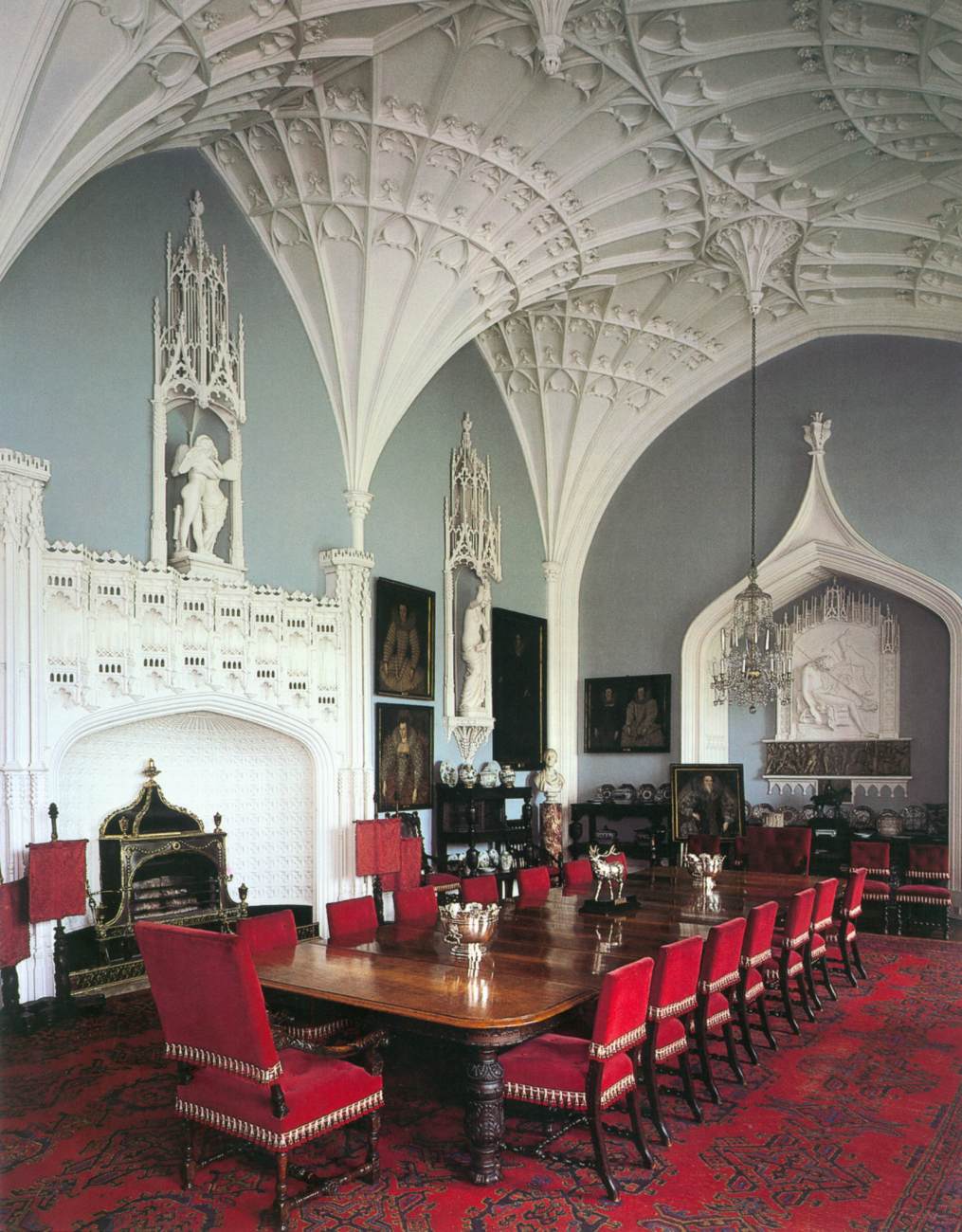 Dining room and hall by NEWDIGATE, Roger