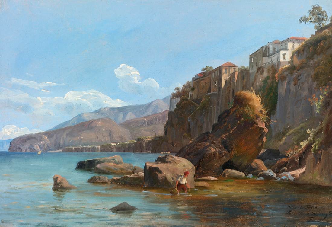 Fishermen at Sorrento by FEARNLEY, Thomas