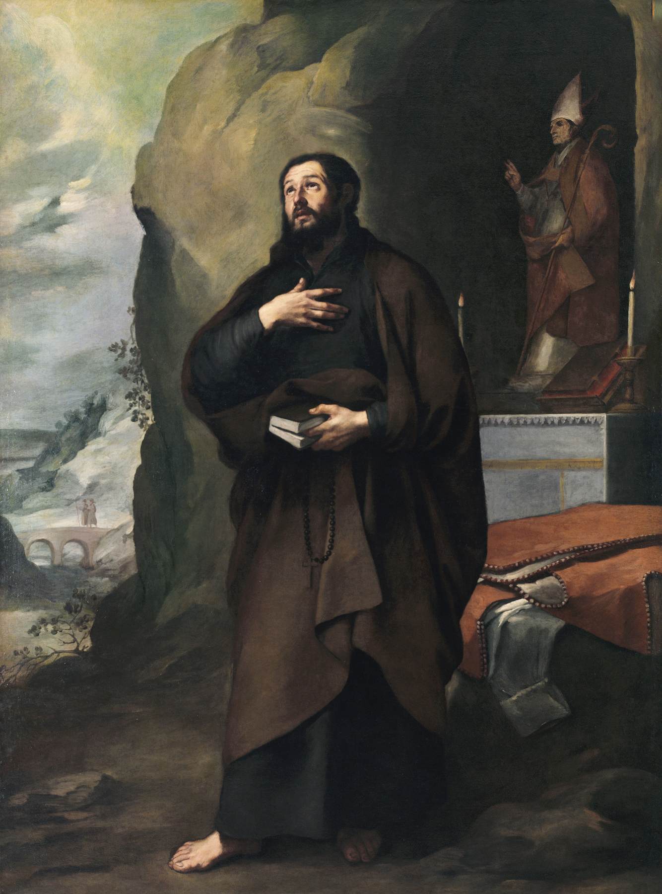 St Lesmes by MURILLO, Bartolomé Esteban