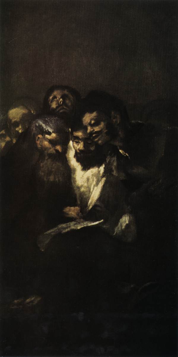 Reading by GOYA Y LUCIENTES, Francisco de