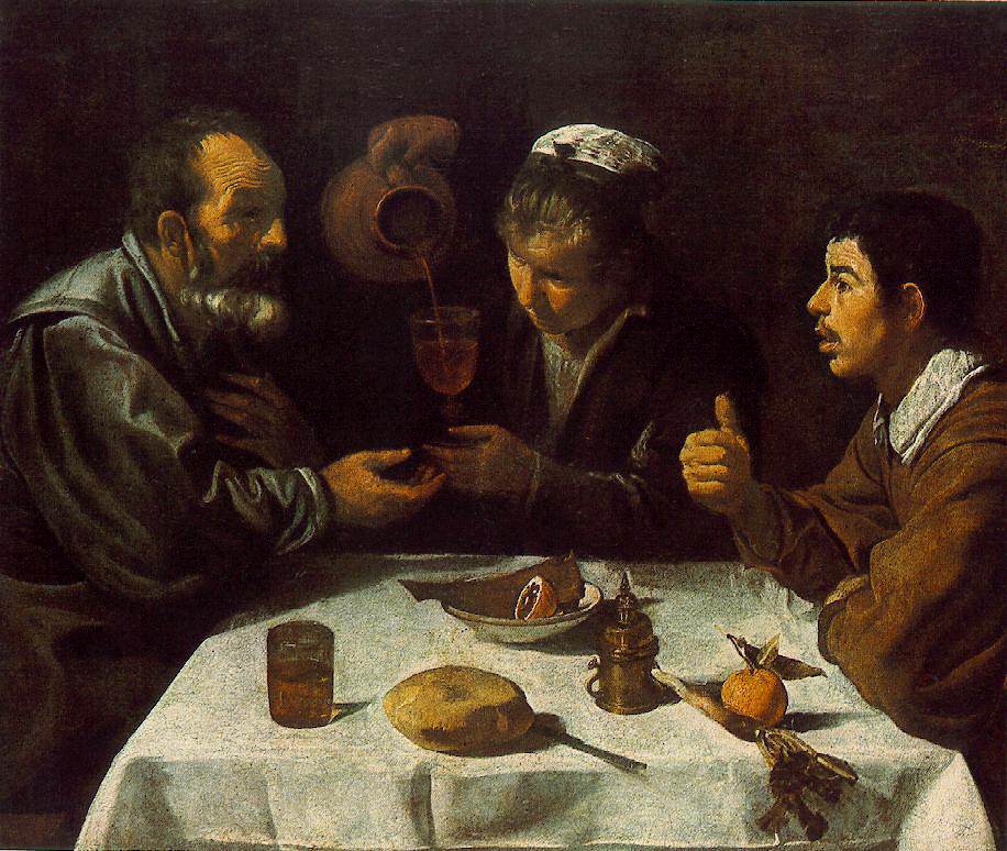 Peasants at the Table (El Almuerzo) by