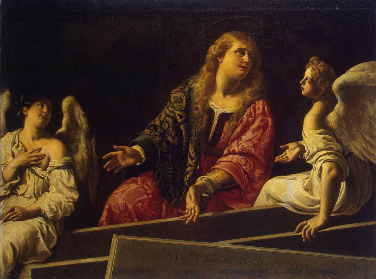 Mary Magdalene at the Tomb by GRAMATICA, Antiveduto