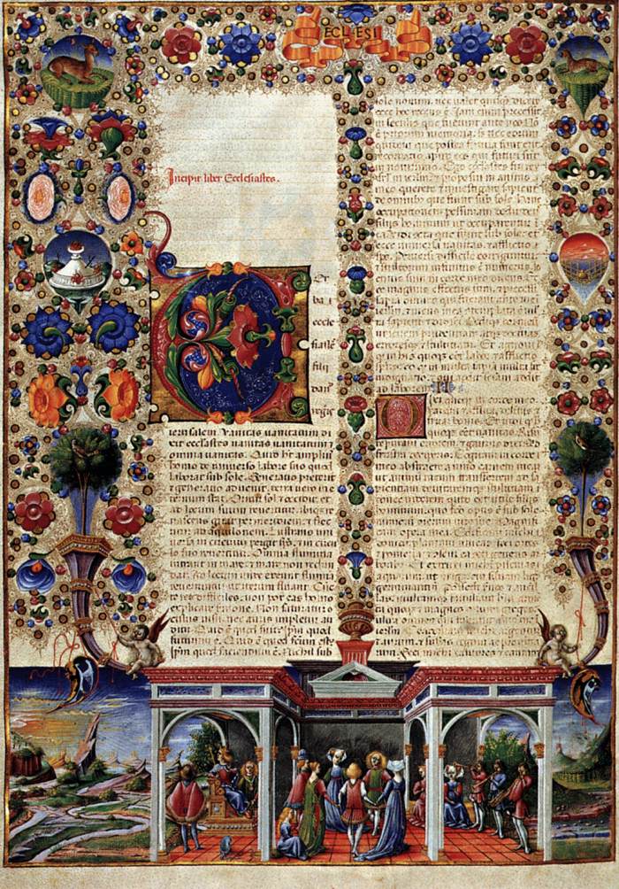 Bible of Borso d'Este by CRIVELLI, Taddeo