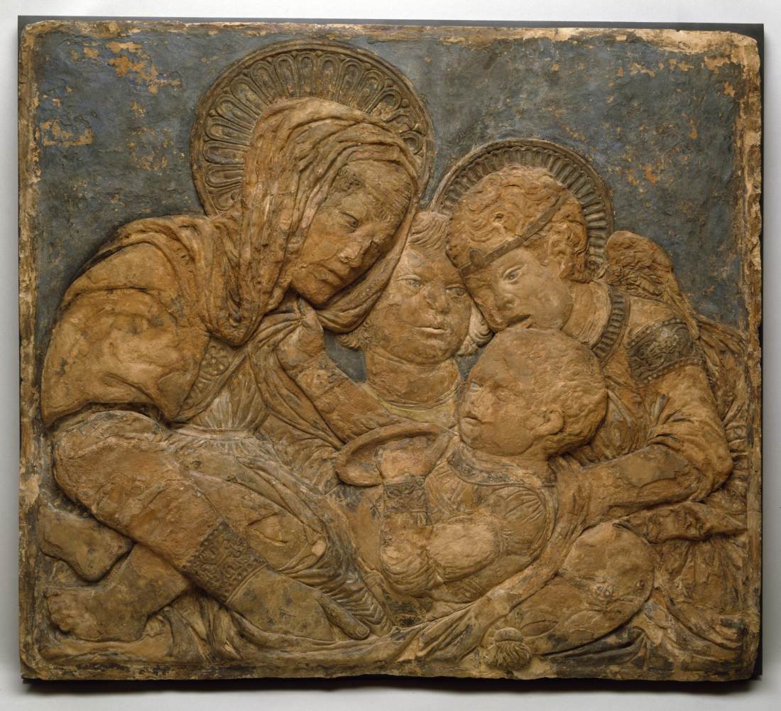 Virgin and Child with the Infant Baptist and an Angel by BELLANO, Bartolomeo