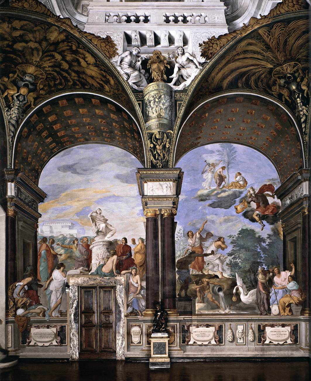 View of the north wall by FURINI, Francesco