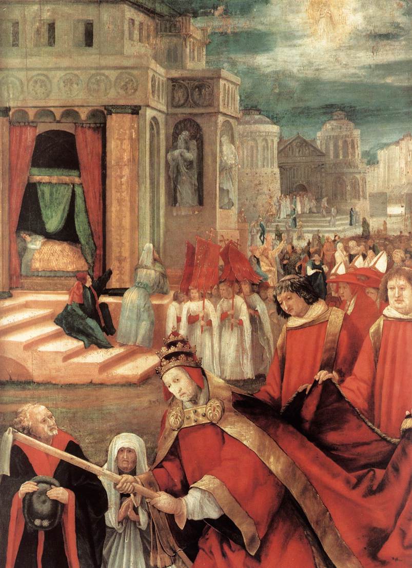 Establishment of the Santa Maria Maggiore in Rome (detail) by