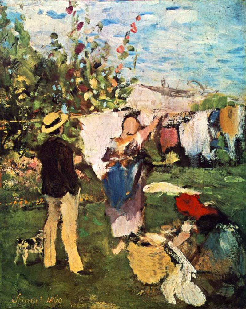 Clothes Drying by SZINYEI MERSE, Pál