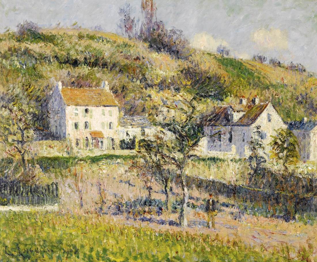 The Hamlet of Chaponval by LOISEAU, Gustave