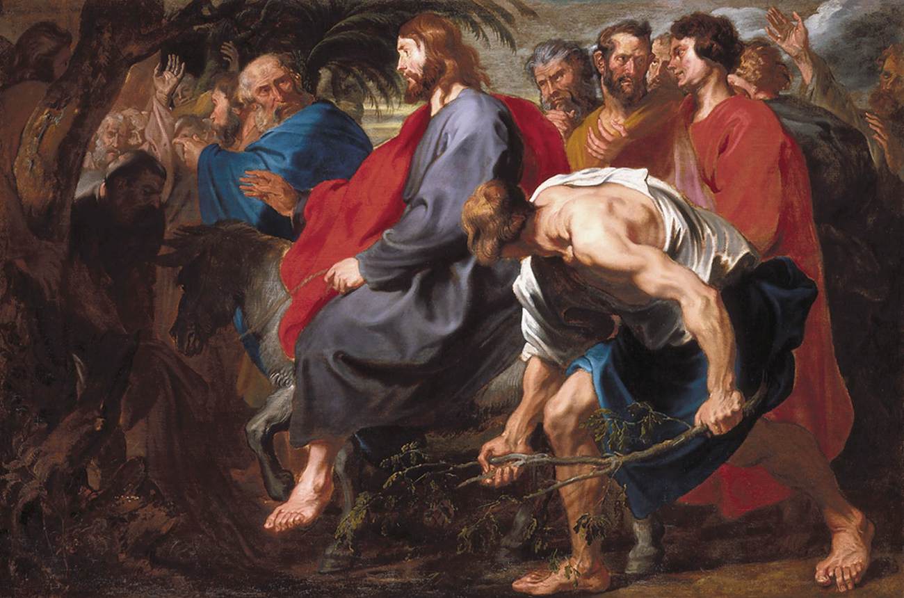 Entry of Christ into Jerusalem by DYCK, Sir Anthony van