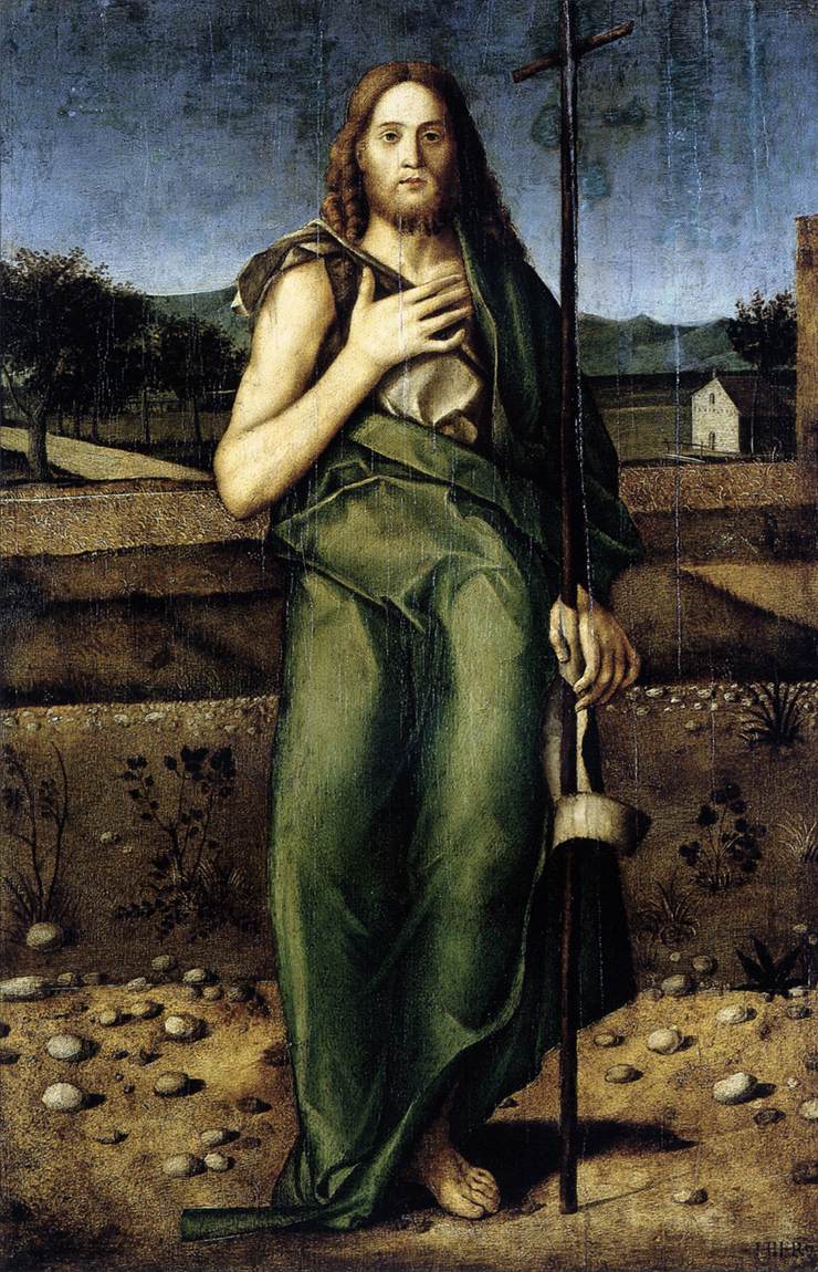 St John the Baptist by SANTACROCE, Girolamo da