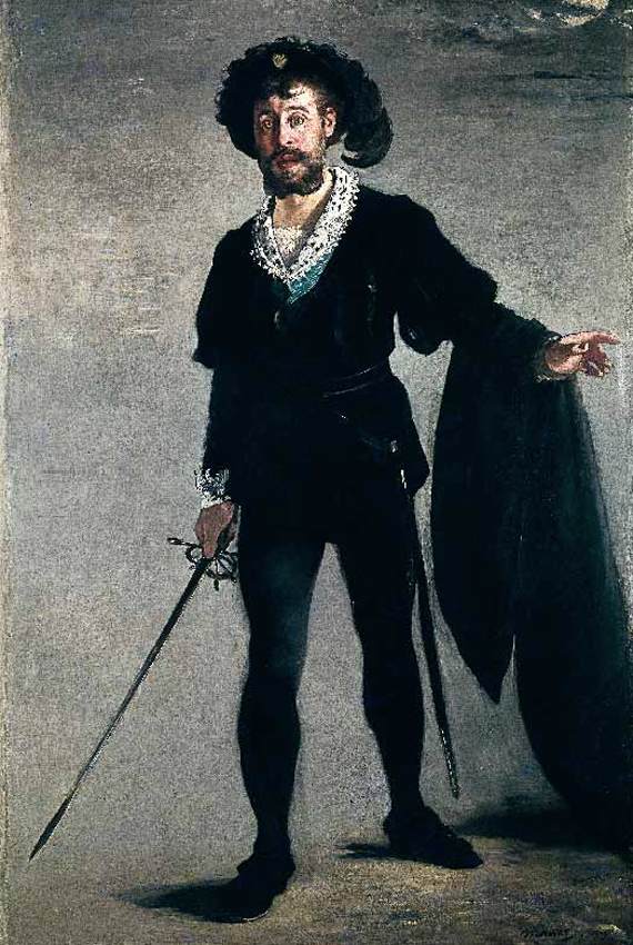 The Singer Faure as Hamlet by MANET, Edouard