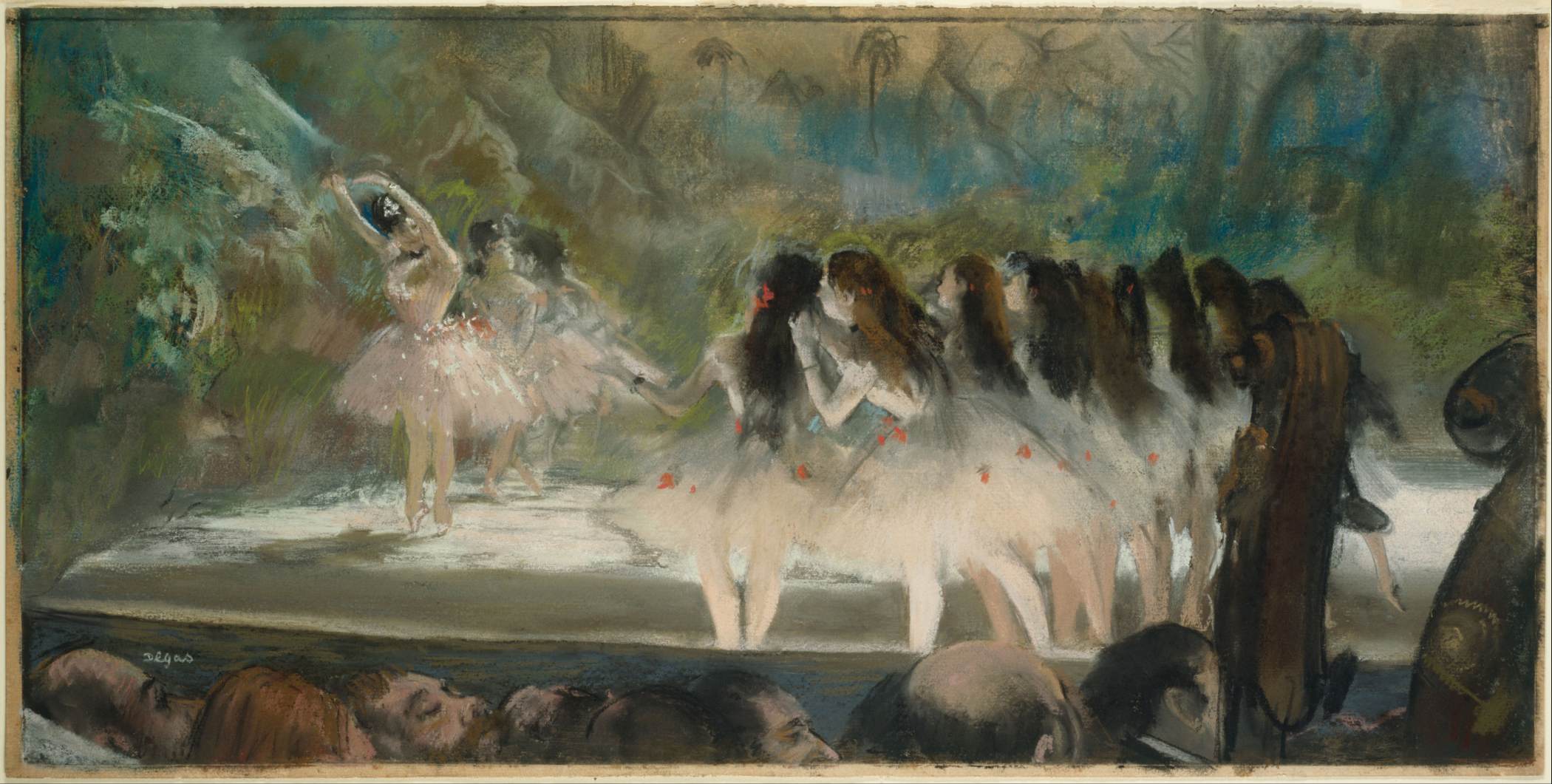 Ballet at the Paris Opéra by DEGAS, Edgar