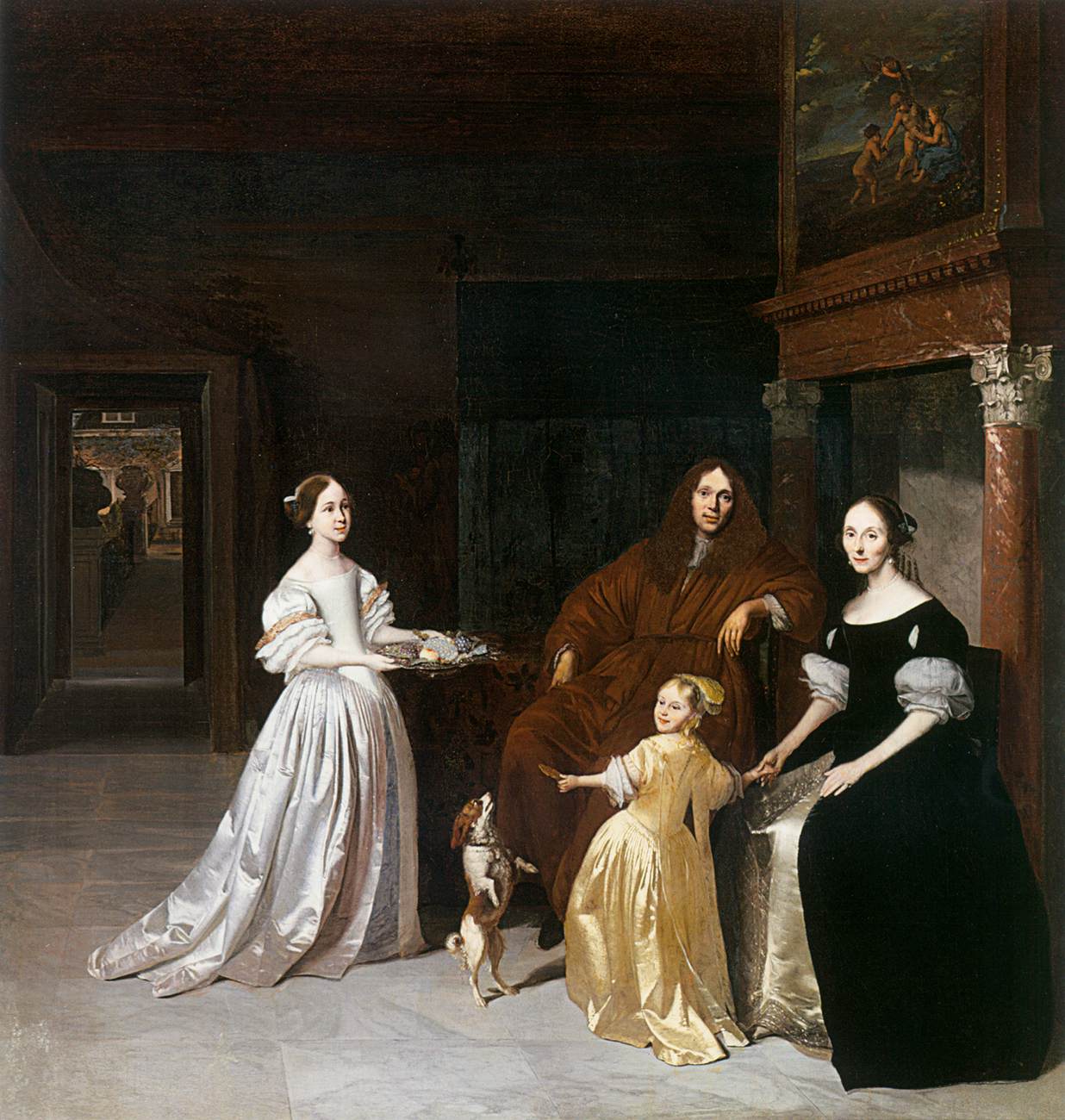 A Family Group by OCHTERVELT, Jacob