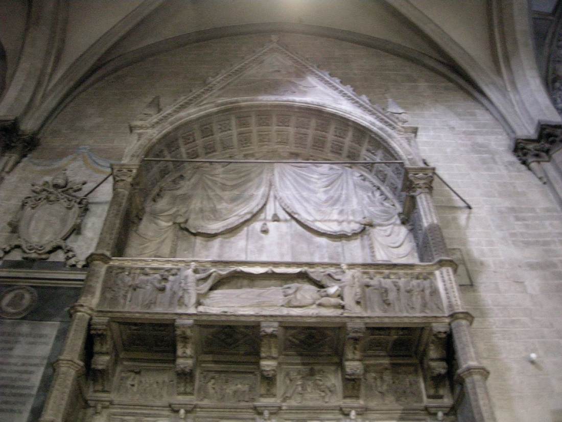 Monument to Bishop Guido Tarlati (detail) by AGNOLO DI VENTURA