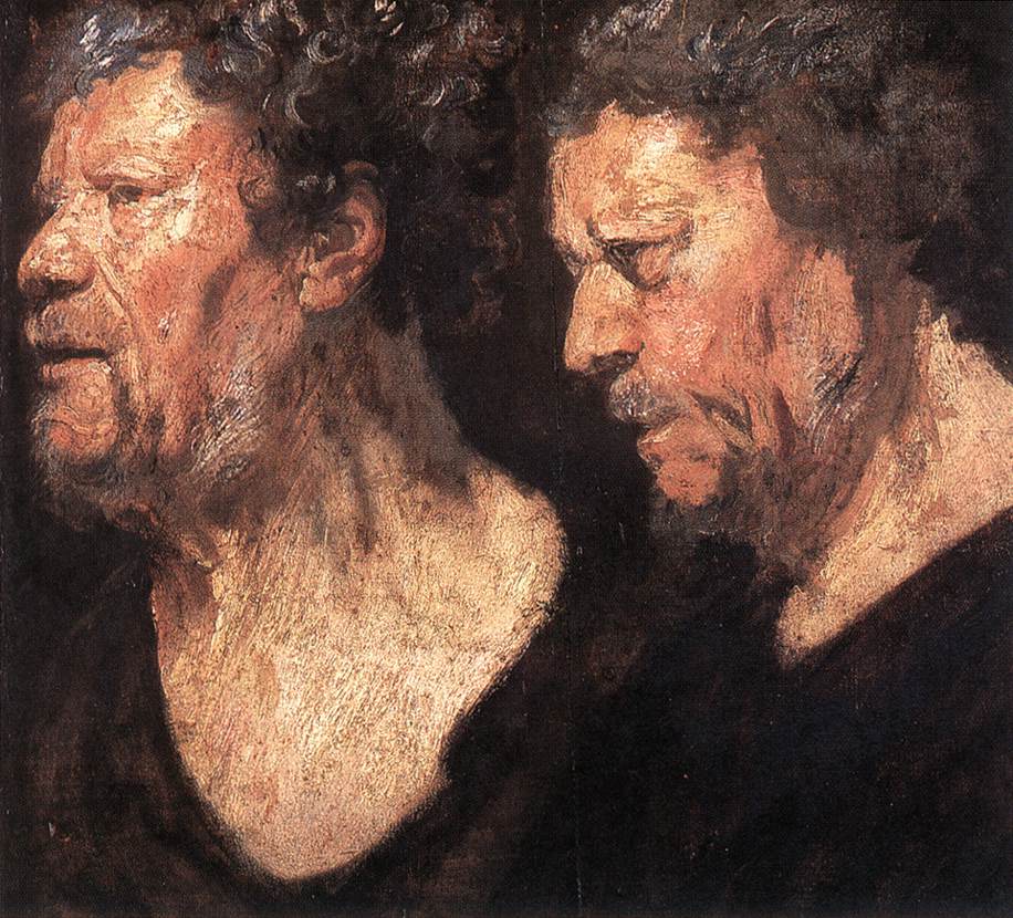 Studies of the Head of Abraham Grapheus by JORDAENS, Jacob