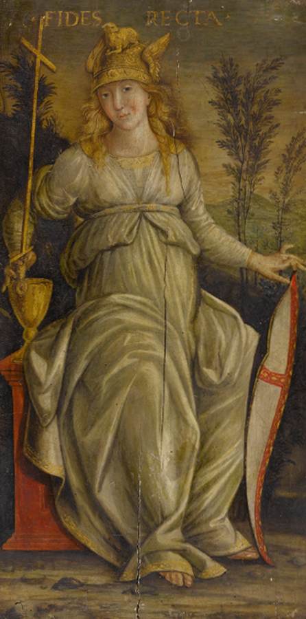 Allegory of Faith by ORIOLI, Pietro di Francesco degli