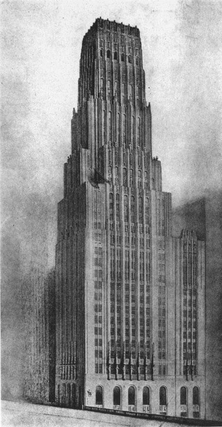 Chicago Tribune Tower by SAARINEN, Eliel