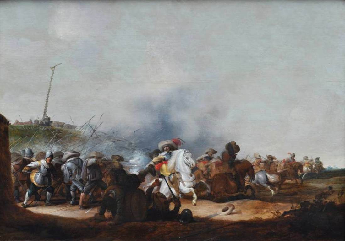 Battle Scene by MARTSZEN, Jan the Younger