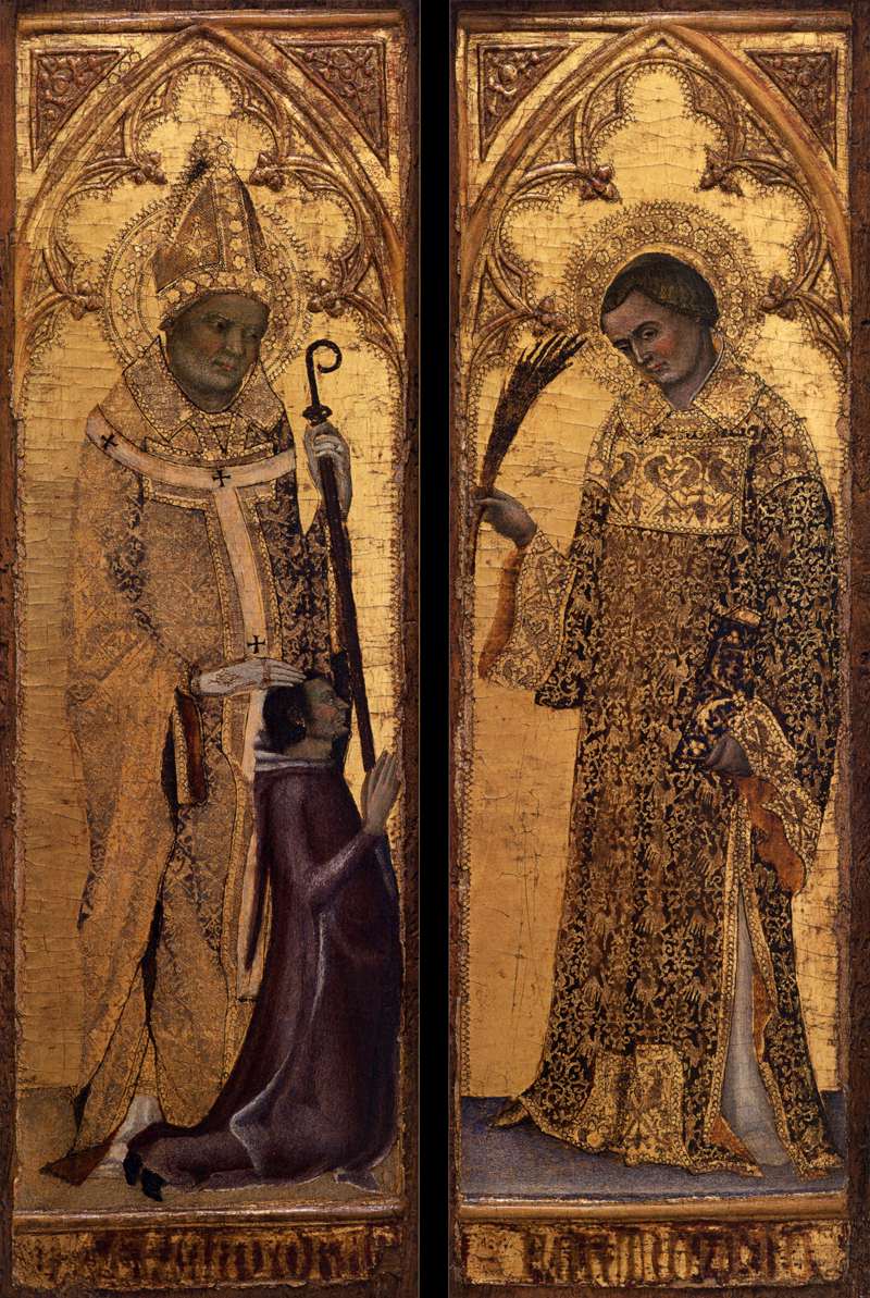 St Hermagoras and a Donor; St Fortunatus by GIOVANETTI, Matteo