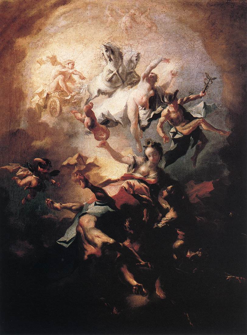 Allegory of the Alba by MAULBERTSCH, Franz Anton