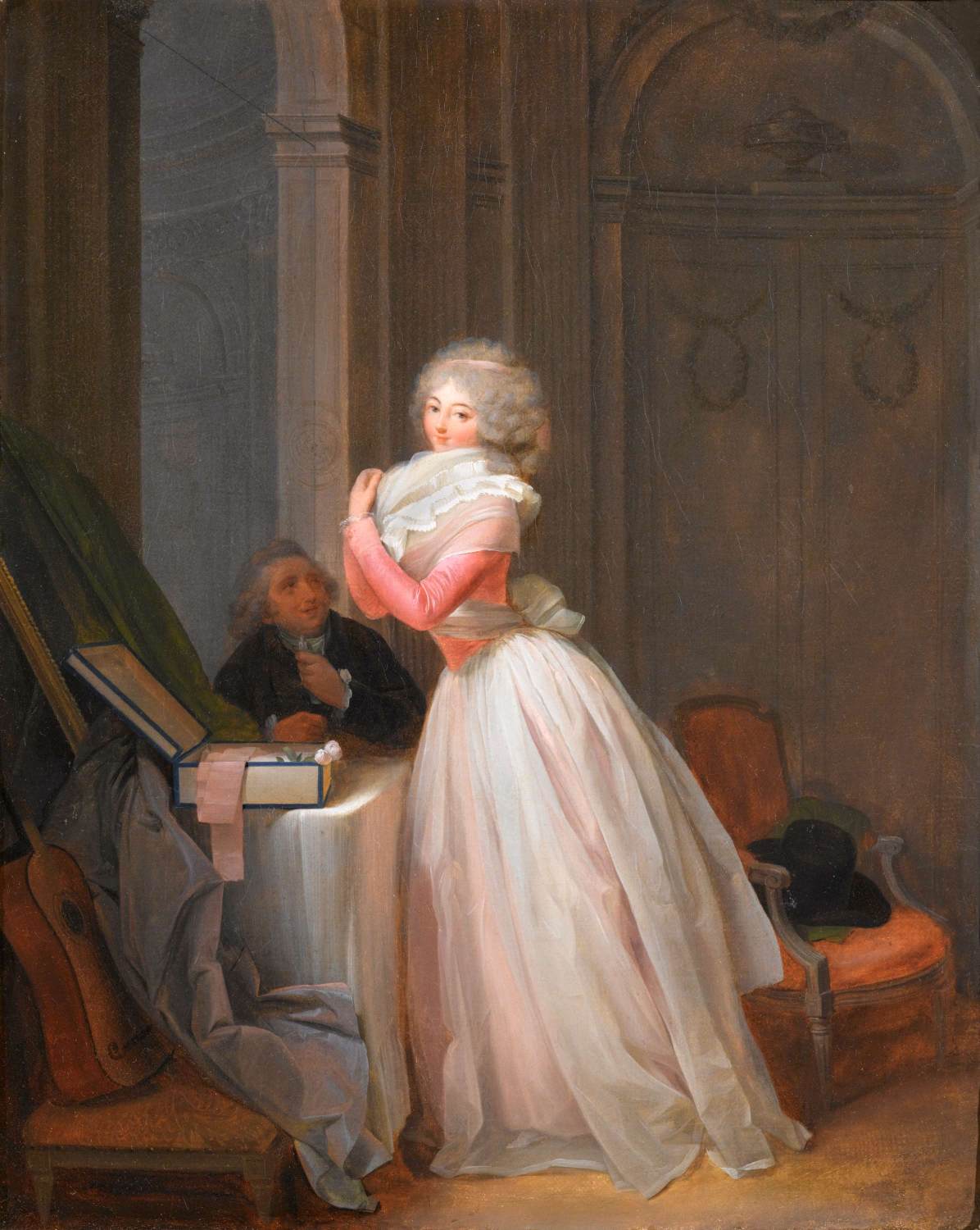 The Suitor's Gift by BOILLY, Louis Léopold